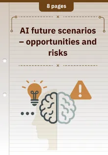 AI future scenarios – opportunities and risks