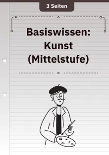 Basiswissen: Kunst (Mittelstufe)