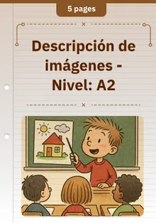 Descripción de imágenes - Nivel A2