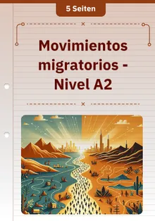 Movimientos migratorios - Nivel A2