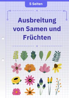 Ausbreitung von Samen und Früchten