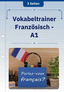 Vokabeltrainer Französisch - A1