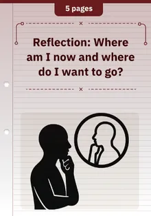 Reflection: Where am I now and where do I want to go?
