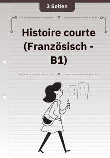 Histoire courte (Französisch - B1)