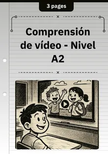 Comprensión de vídeo - Nivel A2