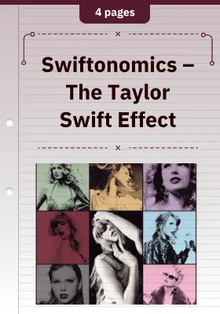 Swiftonomics – The Taylor Swift Effect