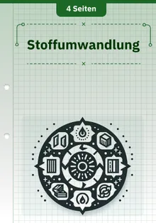 Stoffumwandlung 