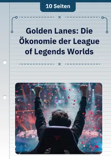 Golden Lanes: Die Ökonomie der League of Legends Worlds