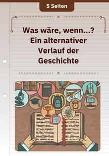 Was wäre, wenn...? Ein alternativer Verlauf der Geschichte