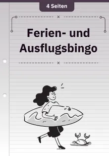Ferien- und Ausflugsbingo