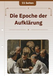 Die Epoche der Aufklärung