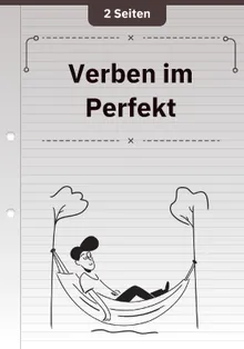 Verben im Perfekt