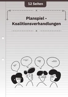 Planspiel - Koalitionsverhandlungen