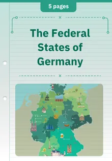 The Federal States of Germany