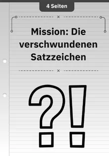 Mission: Die verschwundenen Satzzeichen