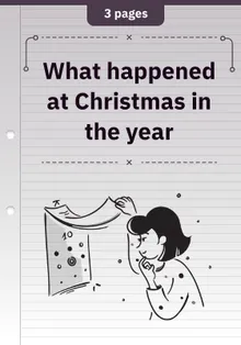 What happened at Christmas in the year