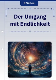 Der Umgang mit Endlichkeit