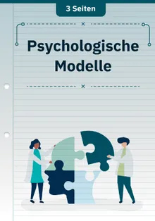 Psychologische Modelle 