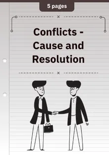 Conflicts - Cause and Resolution