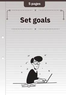 Set goals