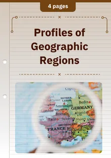 Profiles of Geographic Regions