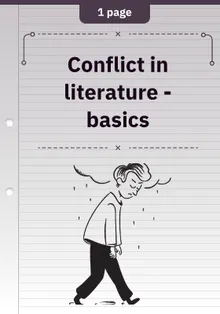 Conflict in literature - basics
