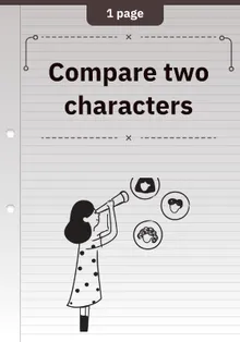 Compare two characters