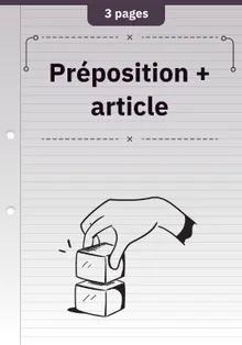 Préposition + article