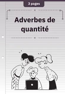 Adverbes de quantité