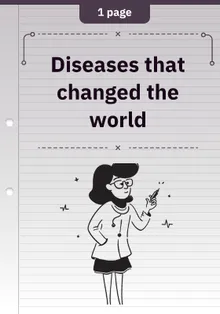 Diseases that changed the world