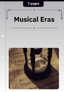 Musical Eras