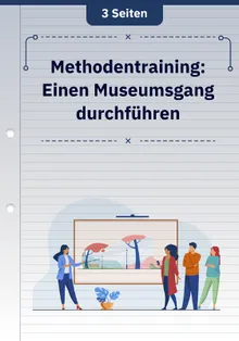 Methodentraining: Einen Museumsgang durchführen