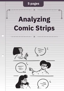 Analyzing Comic Strips