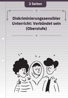 Diskriminierungssensibler Unterricht: Verbündet sein (Oberstufe)