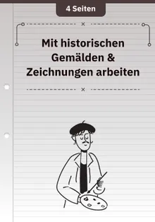Mit historischen Gemälden & Zeichnungen arbeiten