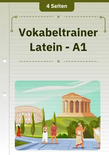 Vokabeltrainer Latein - A1