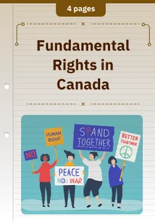 Fundamental Rights in Canada