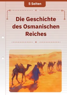  Die Geschichte des Osmanischen Reiches