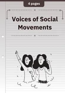 Voices of Social Movements