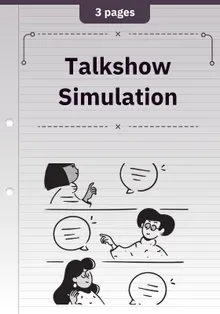 Talkshow Simulation