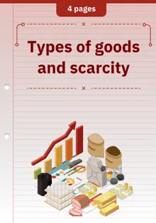 Types of goods and scarcity
