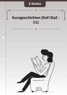 Kurzgeschichten (DaF/DaZ - C1)