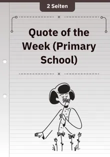 Quote of the Week (Primary School)