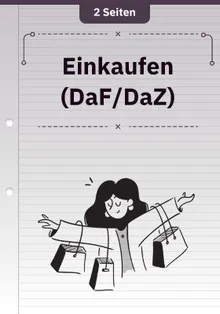 Einkaufen (DaF/DaZ - A1)