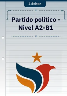 Partido político - Nivel A2-B1