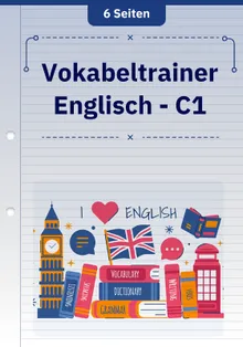 Vokabeltrainer Englisch - C1