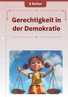 Gerechtigkeit in der Demokratie