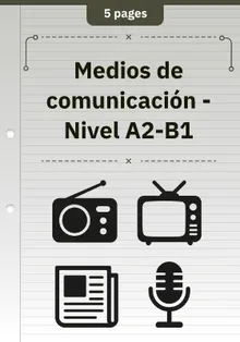 Medios de comunicación - Nivel A2-B1