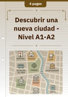 Descubrir una nueva ciudad - Nivel A1-A2
