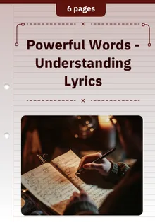 Powerful Words - Understanding Lyrics